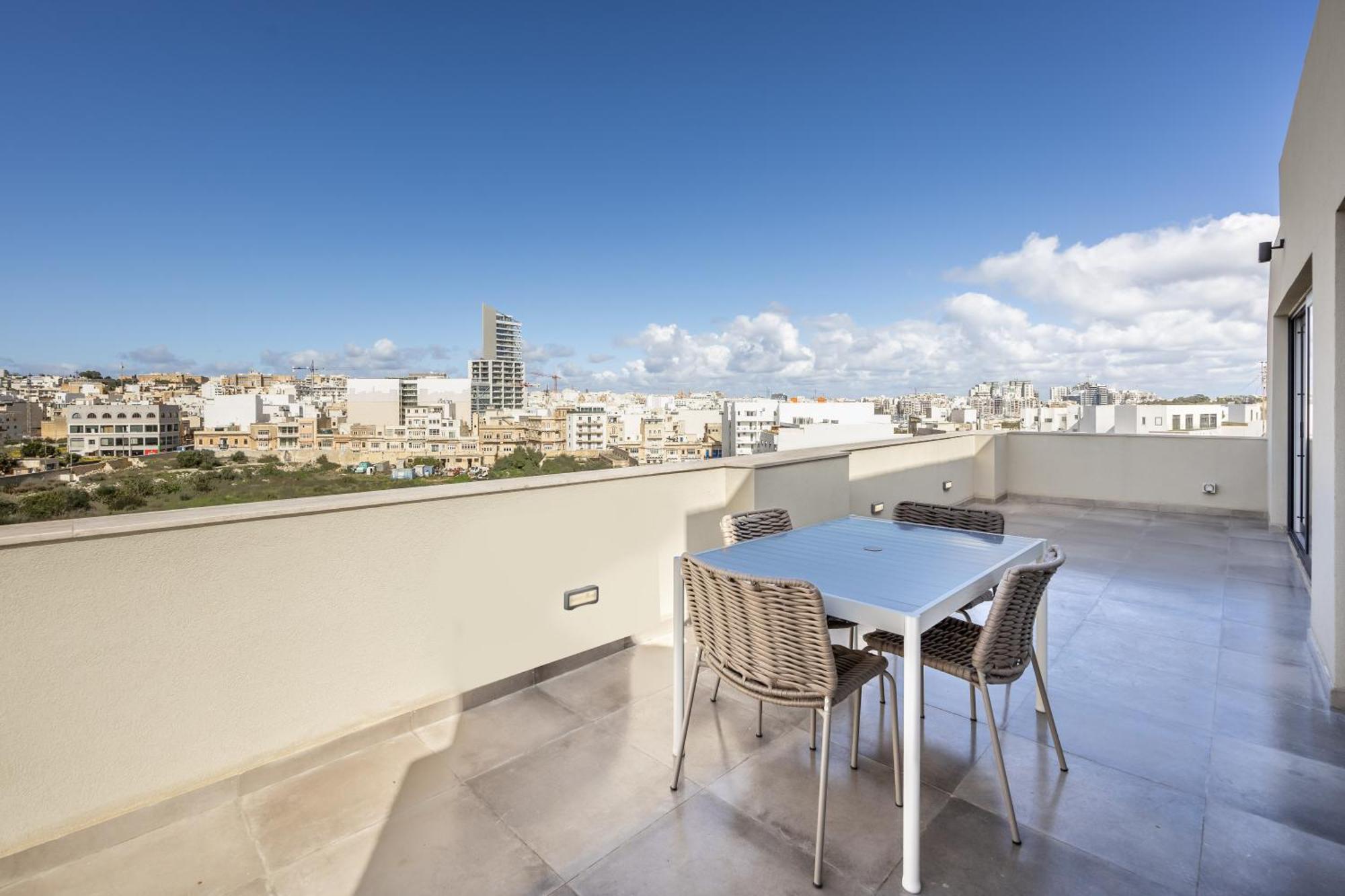 The Cube - Designer Finished Studio Penthouse By Sf Homes Gzira Exterior foto