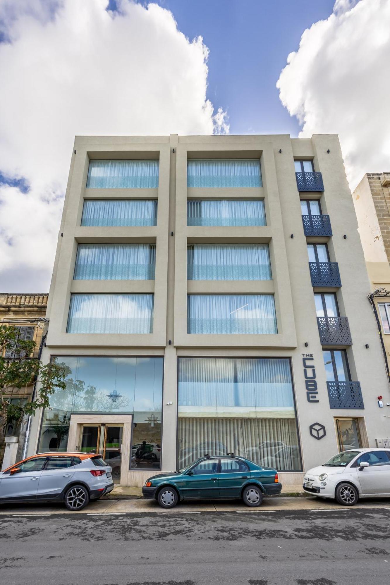 The Cube - Designer Finished Studio Penthouse By Sf Homes Gzira Exterior foto